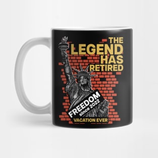 Retired 2022 Not My Problem Anymore Mug